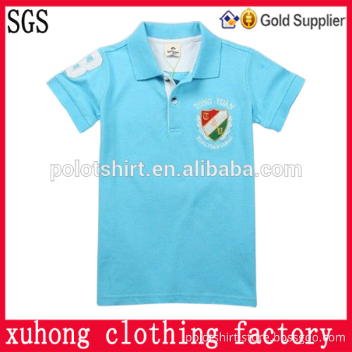 Pain fashion style kids polo shirts wholesale